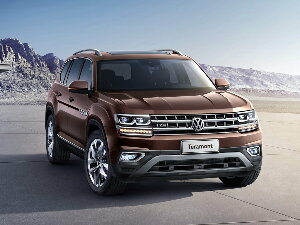 Коврики текстильные для Volkswagen Teramont (suv  7 мест / CA1) 2016 - Н.В.