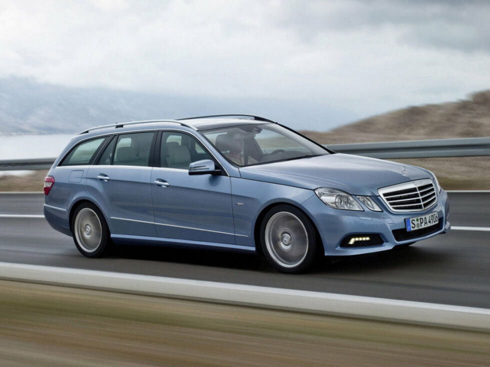 Коврики текстильные "Комфорт" для Mercedes-Benz E-Class (универсал / S212) 2009 - 2012, темно-серые, 5шт.