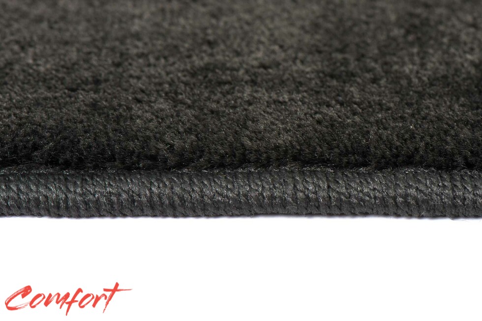 Коврики текстильные "Комфорт" для Audi A6 IV (седан / 4G2) 2014 - 2018, черные, 4шт.
